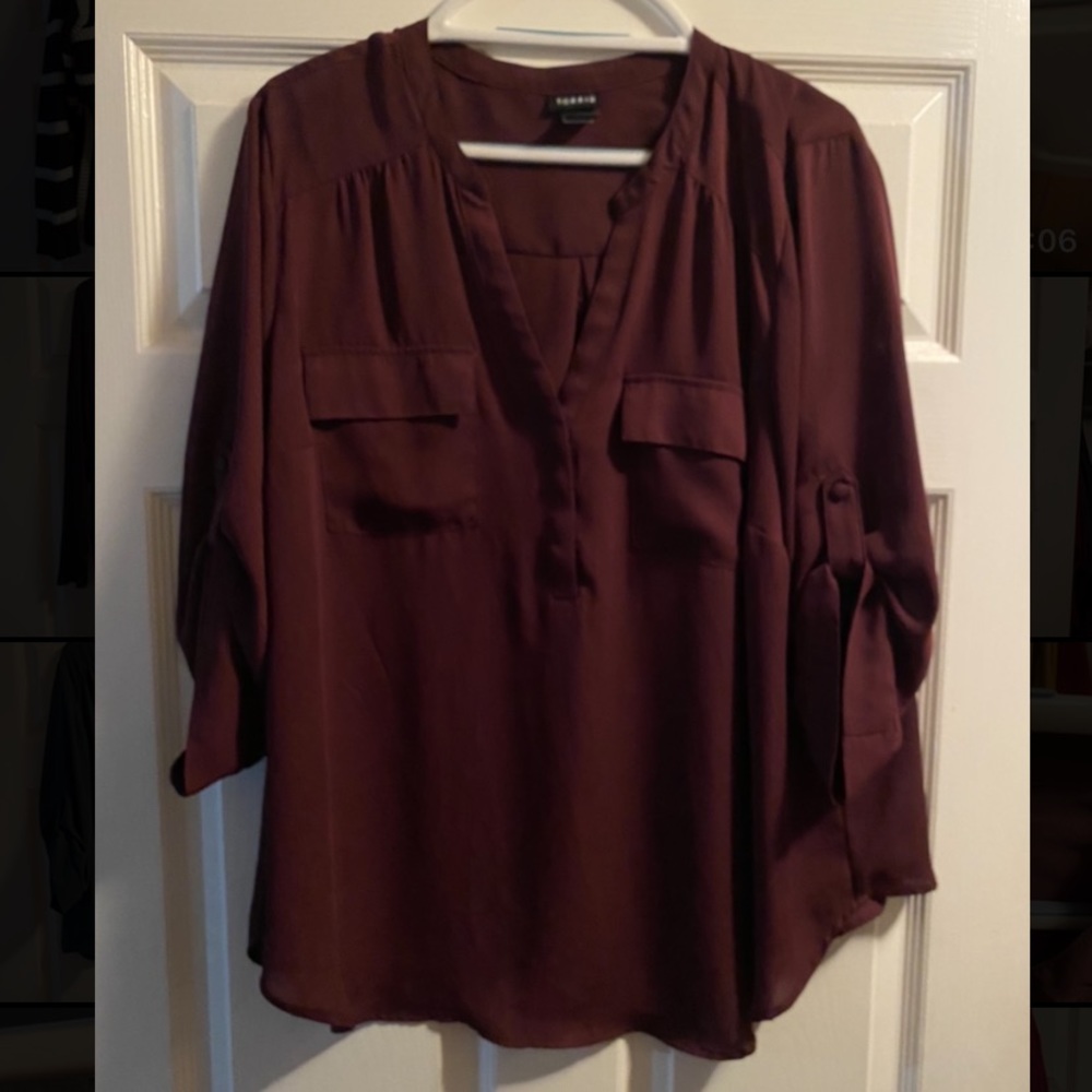 Torrid georgette top